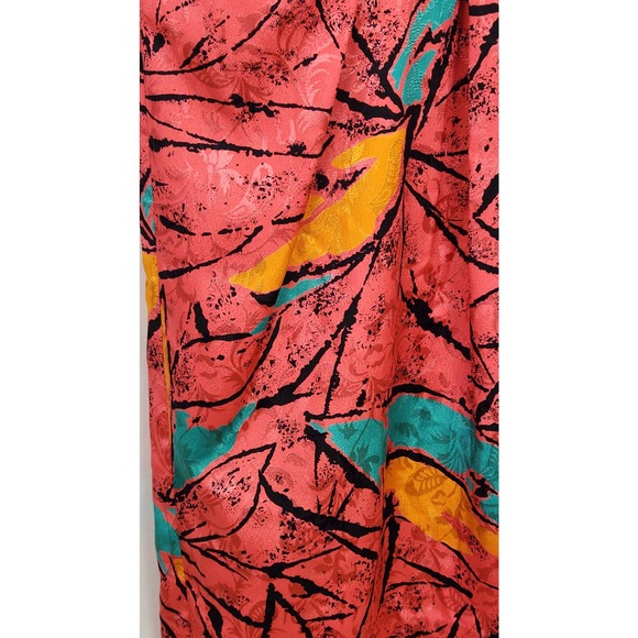 Vibrant 80s Party Dress - Picture 6 of 9